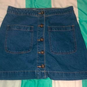 WE THE FREE denim women’s skirt